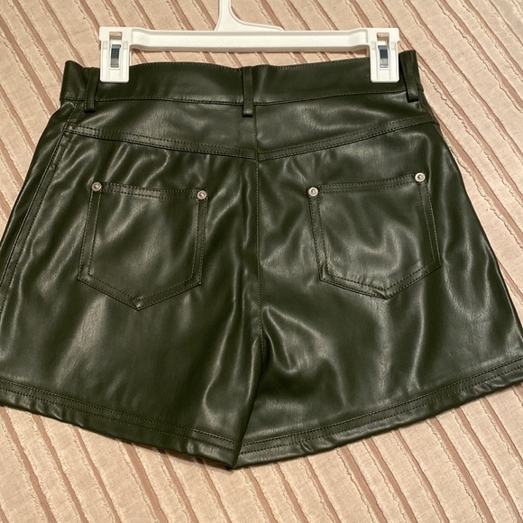 Faux Leather Shorts - Picture 3 of 3